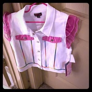 JoJo’s closet vest size medium (7/8)
